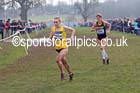 Lily Partridge (Surrey) leads Katie Brough (Cheshire) during the senior womens Inter Counties Cross Country, Cofton Park, Birmingham. Photo: David T. Hewitson/Sports for All Pics